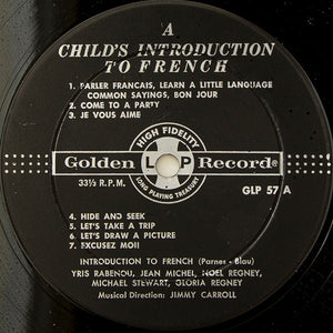 Paul Parnes - A Child's Introduction To French - 1960