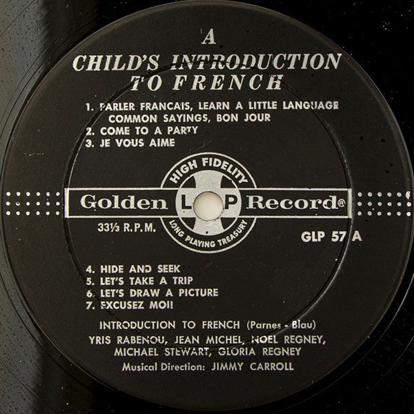 Paul Parnes - A Child's Introduction To French - 1960