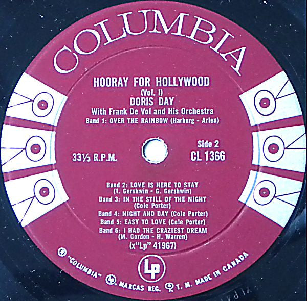 Doris Day - Hooray For Hollywood - Vol. 1 - 1958