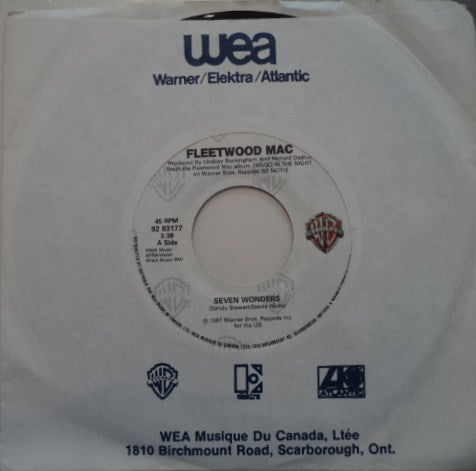 Fleetwood Mac - Seven Wonders - 1987