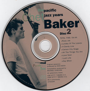 Chet Baker - The Pacific Jazz Years (CD) - 1994