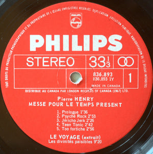 Pierre Henry,Michel Colombier - Les Jerks Vinyl Record