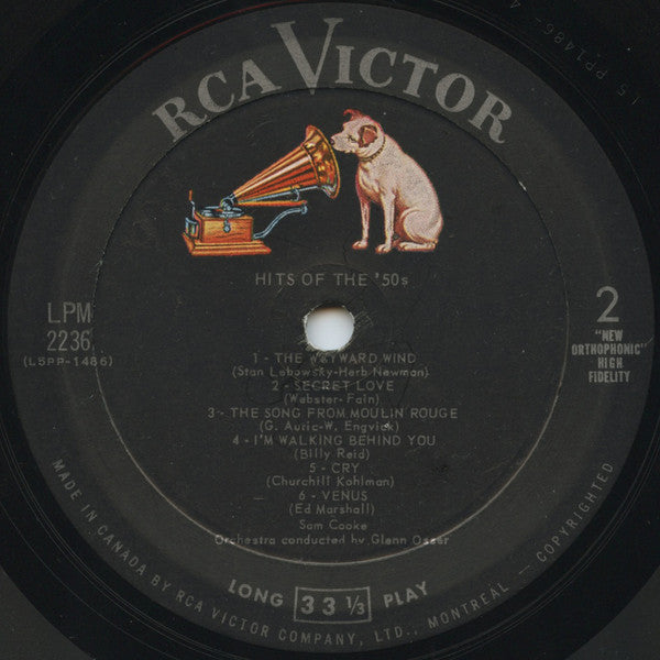 Sam Cooke - Hits Of The 50's - 1960