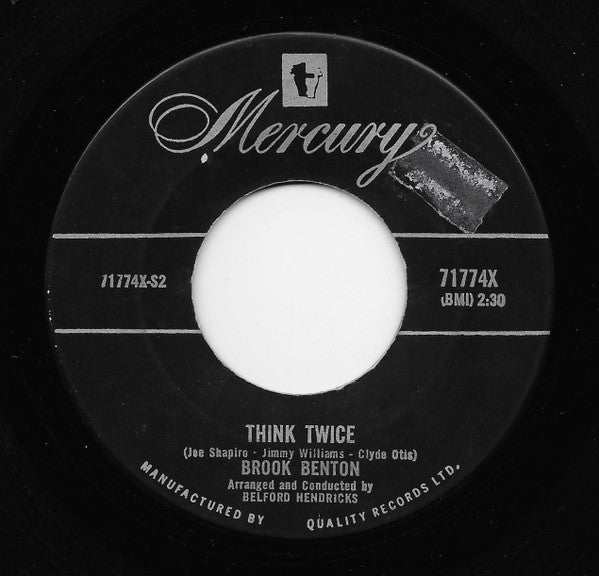 Brook Benton - For My Baby - 1961