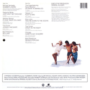 Various - Summer Lovers / Original Sound Track From The Filmways Motion Picture - 1982