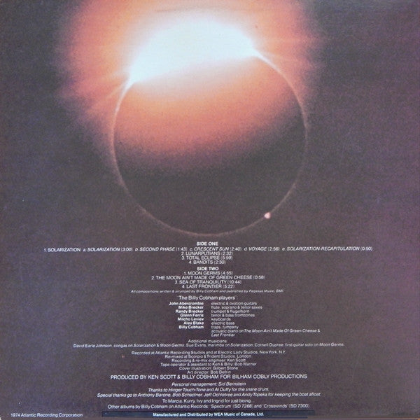 Billy Cobham - Total Eclipse - 1974