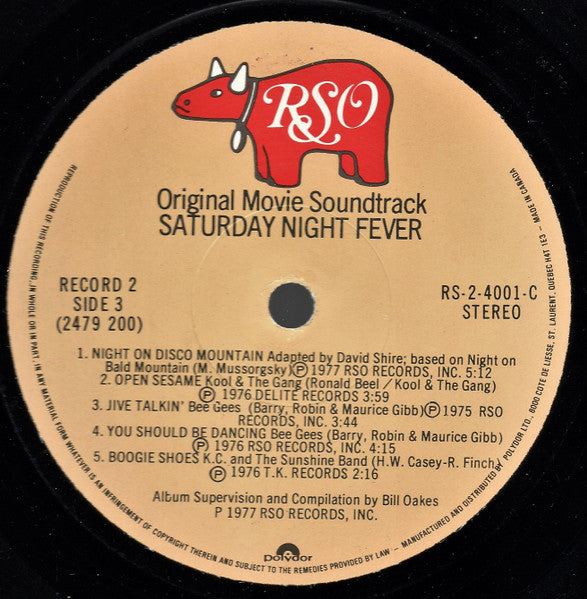 Various - Saturday Night Fever (The Original Movie Sound Track)