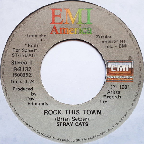 Stray Cats - Rock This Town - 1982