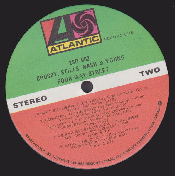 Crosby, Stills, Nash & Young - 4 Way Street -