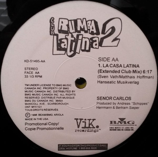 Various - Club Rumba Latina 2 - 1996