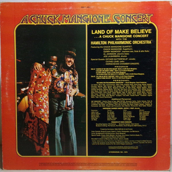 Chuck Mangione - Land Of Make Believe... A Chuck Mangione Concert - 1973
