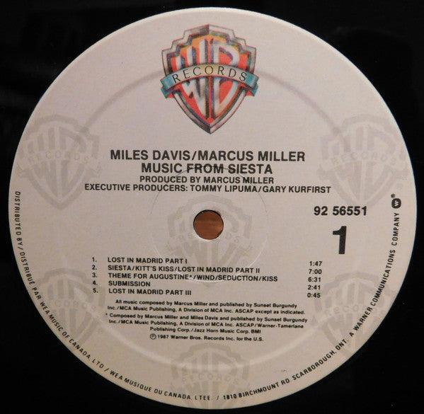 Miles Davis & Marcus Miller - Music From Siesta 1987 - 1987 - Quarantunes