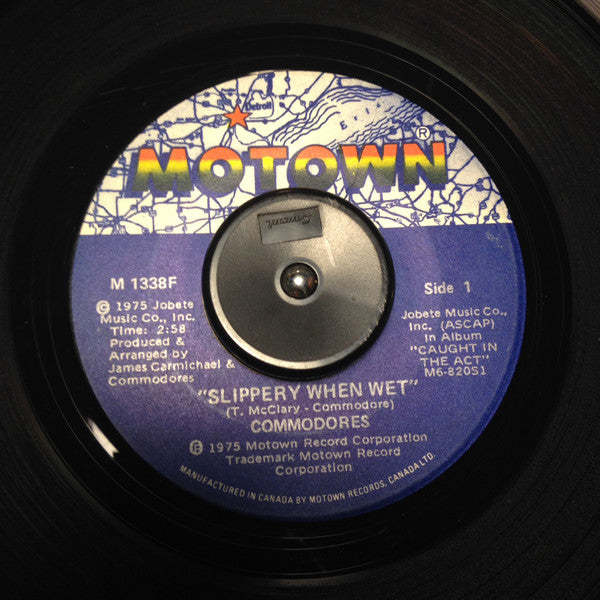 Commodores - Slippery When Wet