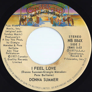 Donna Summer - Can't We Just Sit Down (And Talk It Over) / I Feel Love - 1977