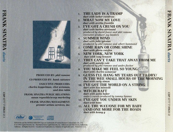 Frank Sinatra - Duets (CD) - 1993