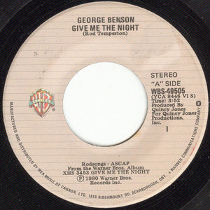 George Benson - Give Me The Night - 1980