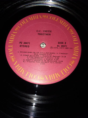 OC Smith - Together - 1977
