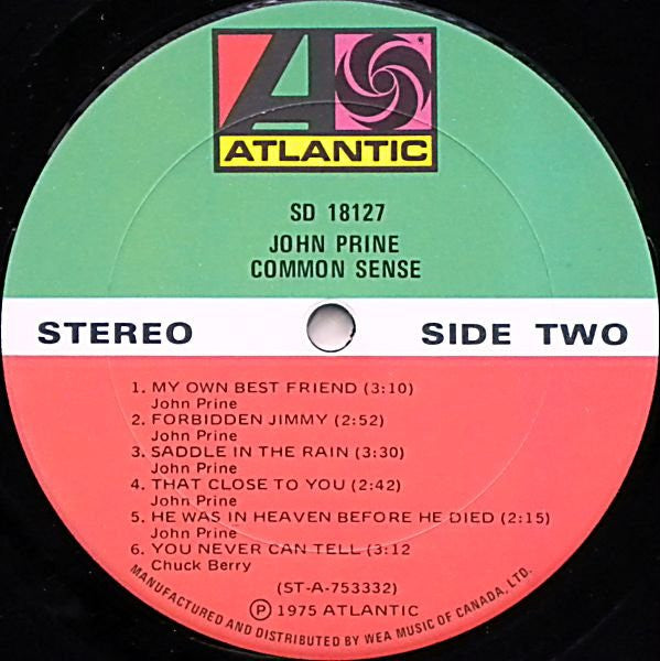 John Prine - Common Sense - 1975