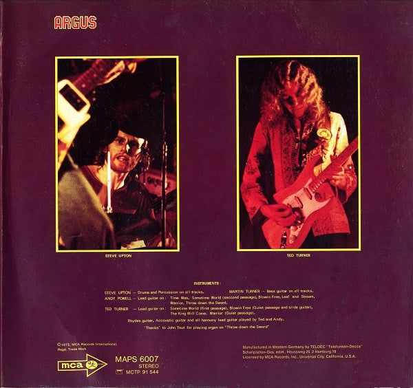 Wishbone Ash - Argus - 1974