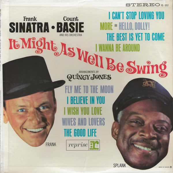 Frank Sinatra • Count Basie Orchestra - It Might As Well Be Swing - 1964