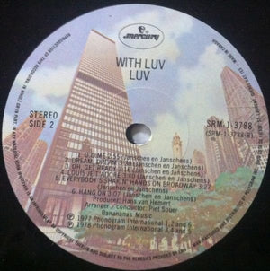 Luv' - With Luv' Vinyl Record