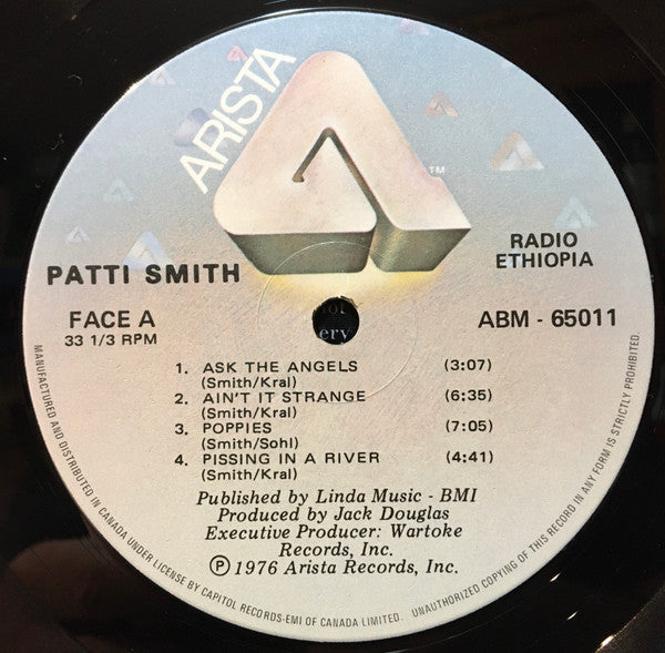 Patti Smith Group - Radio Ethiopia -