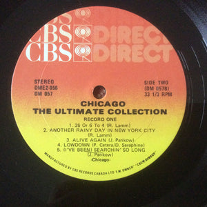 Chicago  - The Ultimate Collection Vinyl Record