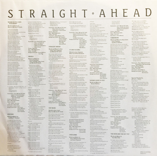 Amy Grant - Straight Ahead