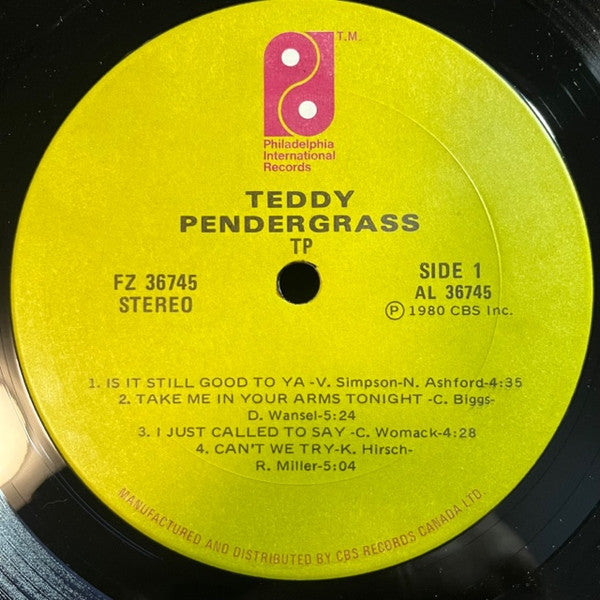 Teddy Pendergrass - TP