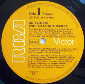 Harry Belafonte / Miriam Makeba - An Evening With Belafonte/Makeba -