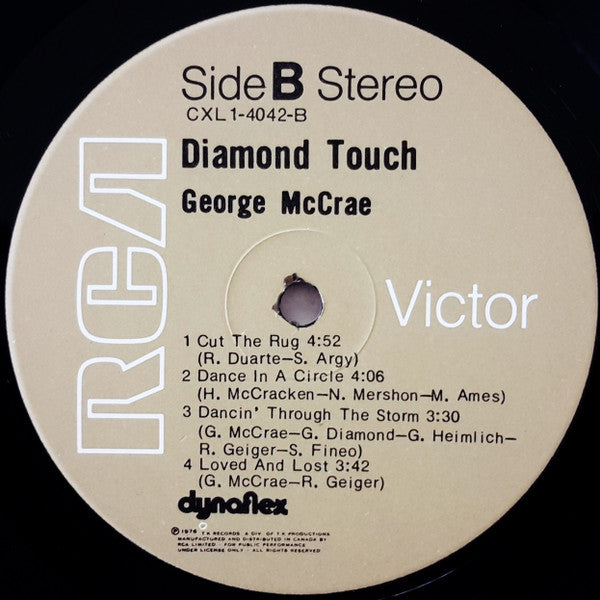 George McCrae - Diamond Touch - 1976