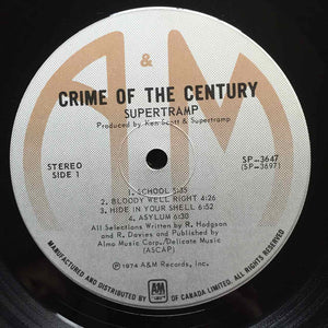 Supertramp - Crime Of The Century -