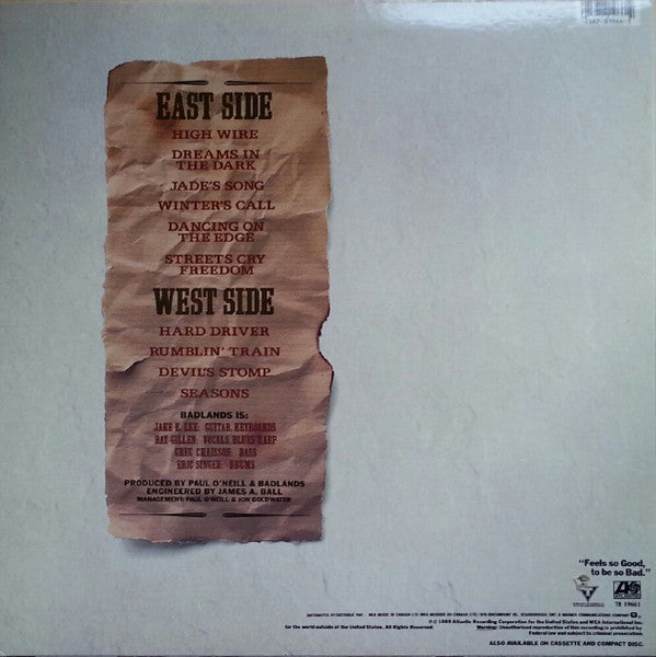 Badlands - Badlands - 1989