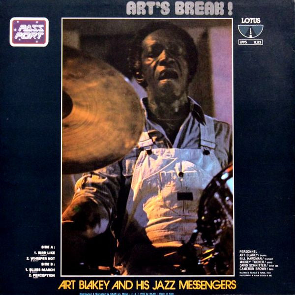 Art Blakey & The Jazz Messengers - Art's Break!