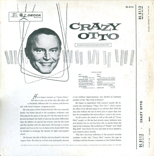 Der Schräge Otto - Crazy Otto - 1955