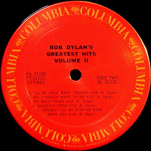 Bob Dylan - Bob Dylan's Greatest Hits Volume II Vinyl Record