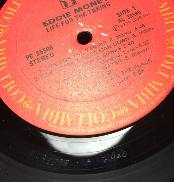 Eddie Money - Life For The Taking - 1979