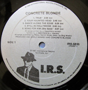 Concrete Blonde - Concrete Blonde - 1987