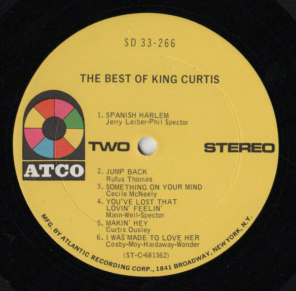 King Curtis - The Best Of King Curtis - 1968