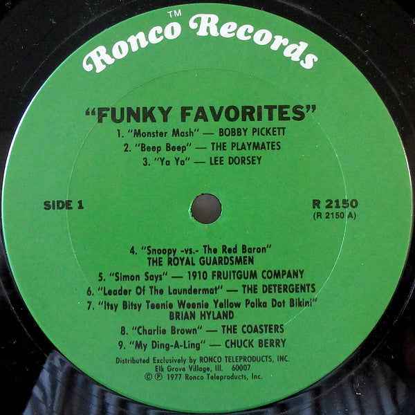 Various - Funky Favorites - 1977
