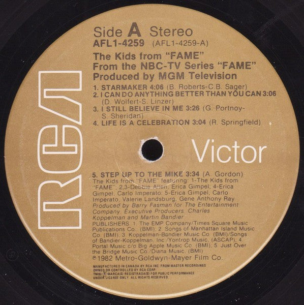 Kids From Fame, The - The Kids From Fame - 1982