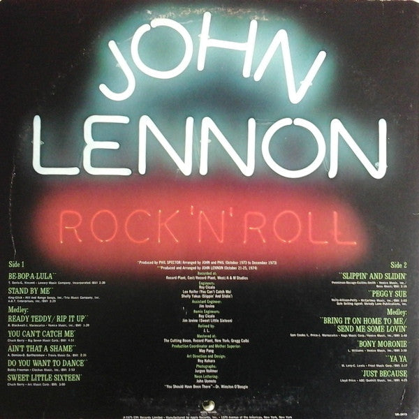 John Lennon - Rock 'N' Roll