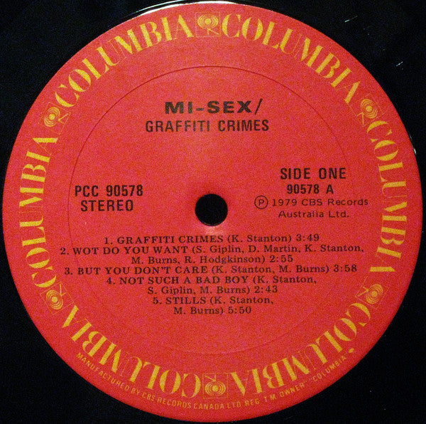 Mi-Sex - Graffiti Crimes - 1979