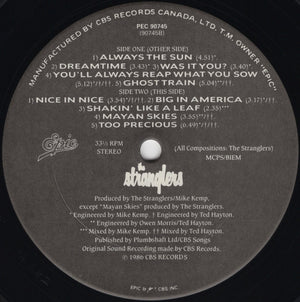 Stranglers, The - Dreamtime - 1986