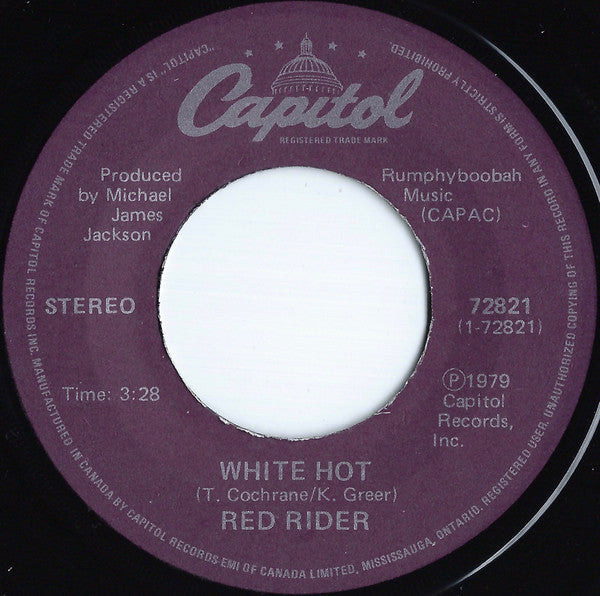 Red Rider - White Hot - 1979
