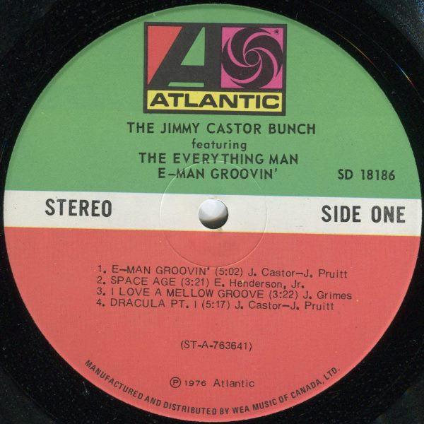 The Jimmy Castor Bunch - E-Man Groovin'