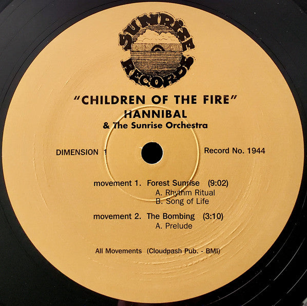 Hannibal Marvin Peterson & Sunrise Orchestra, The , Conducted By  David Amram - Children Of The Fire -
