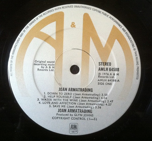 Joan Armatrading - Joan Armatrading Vinyl Record