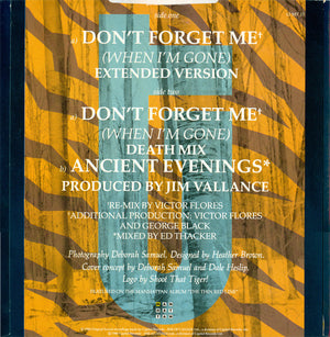 Glass Tiger - Don't Forget Me (When I'm Gone) (Extended Version) - 1986