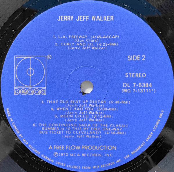 Jerry Jeff Walker - Jerry Jeff Walker - 1972